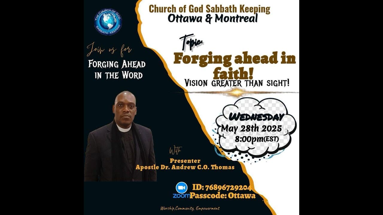 Forging Ahead in Faith - Vision Greater Than Sight video thumbnail